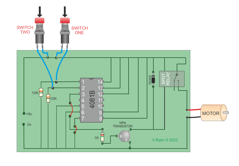 The 4081B Circuit Design