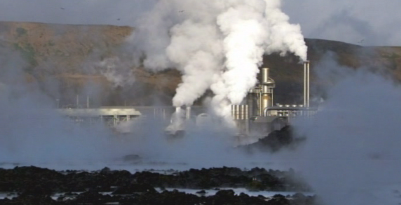 GEOTHERMAL ELECTRICITY PLANT - ICELAND